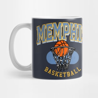 Vintage Memphis Basketball Mug